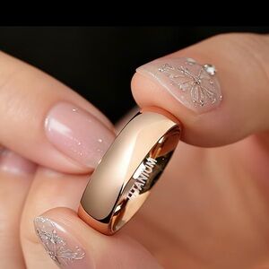 Women’s Luxury Collection Rose Golden 6mm Polished Band Size 6